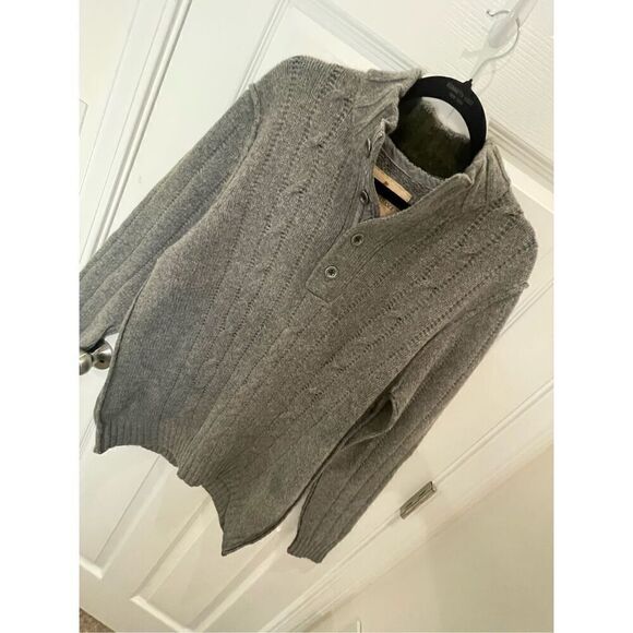 Tommy Bahama men’s sweater Gray large wool - Picture 1 of 7